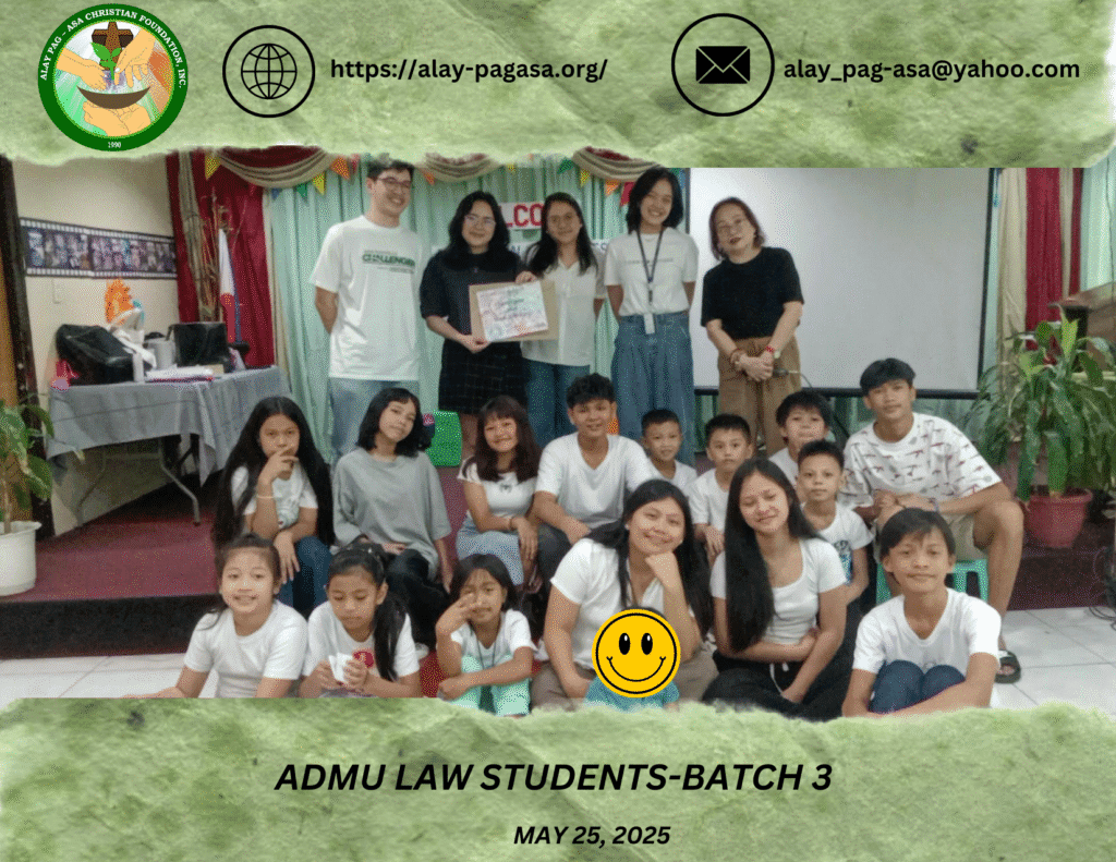 ADMU Law Students Outreach Program And Interview
