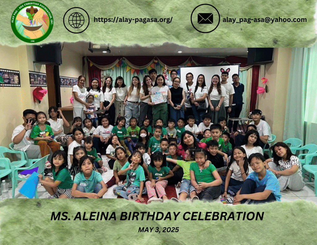 Ms. Aleina (CCF Makati) Birthday Outreach Program