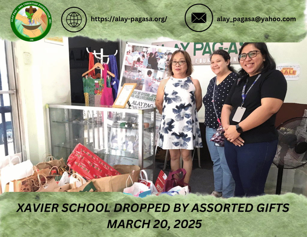 Xavier School Drop-By Assorted Gifts