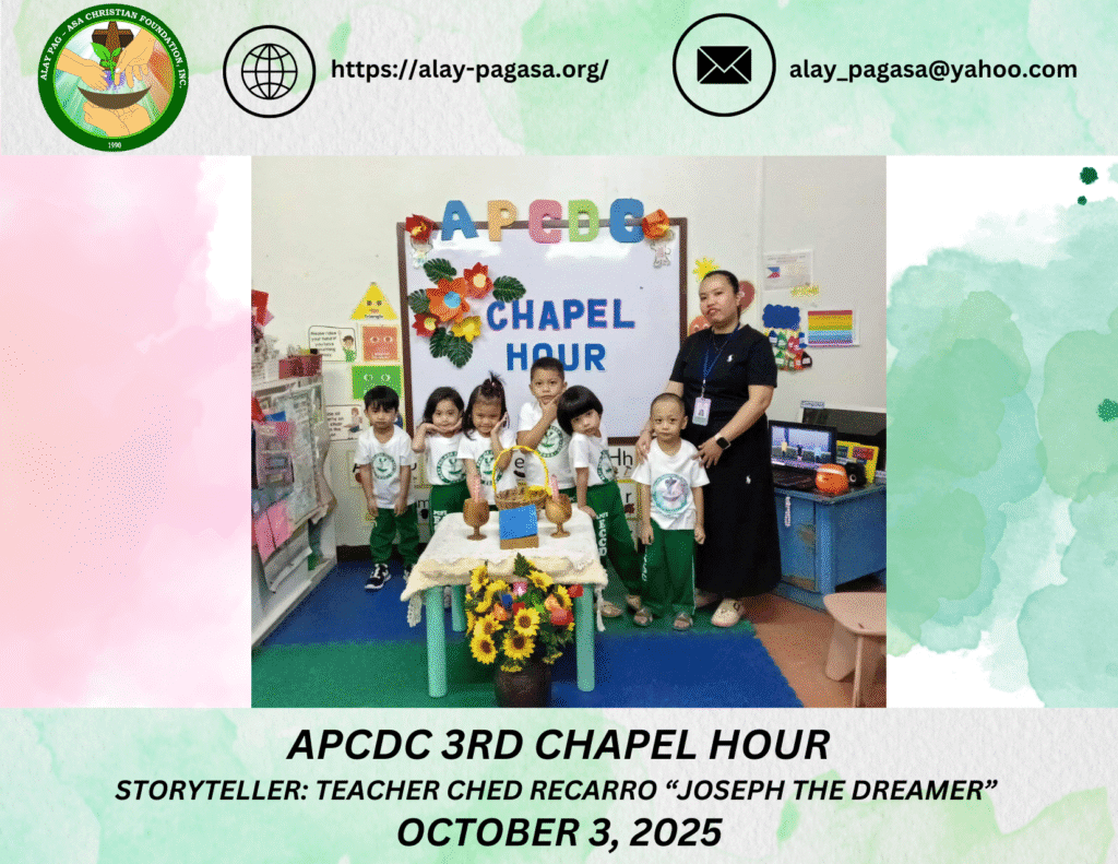 APCDC 3rd Chapel Hour – S.Y. 2025-2026