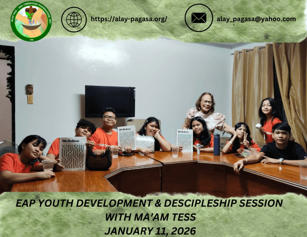 EAP Youth Discipleship Led By Ma’am Tess – January 2026 – Session 1
